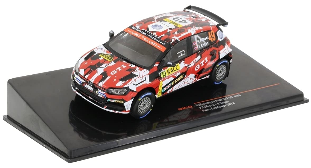 【中古】ixo 1/43 VW ポロ GTI R5 2018年ラリー・カタルーニャ E.Camilli / B.Veillas ＃47 ミニカー【箱色あせあり】[10][240010475247] 中古】ixo 1/43 VW ポロ GTI R5 2018年ラリー・カタルーニャ E